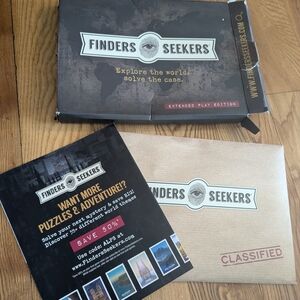 Finders Seekers Adventure Game